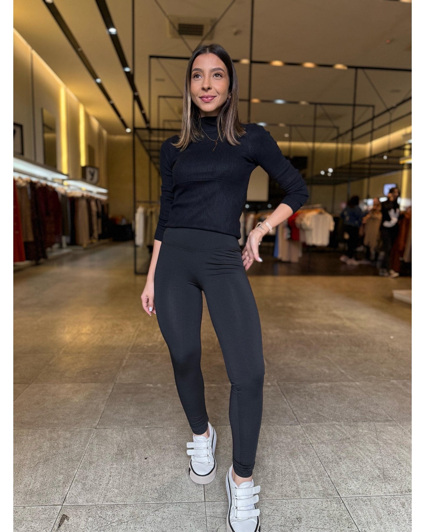 Leggins Flanelada