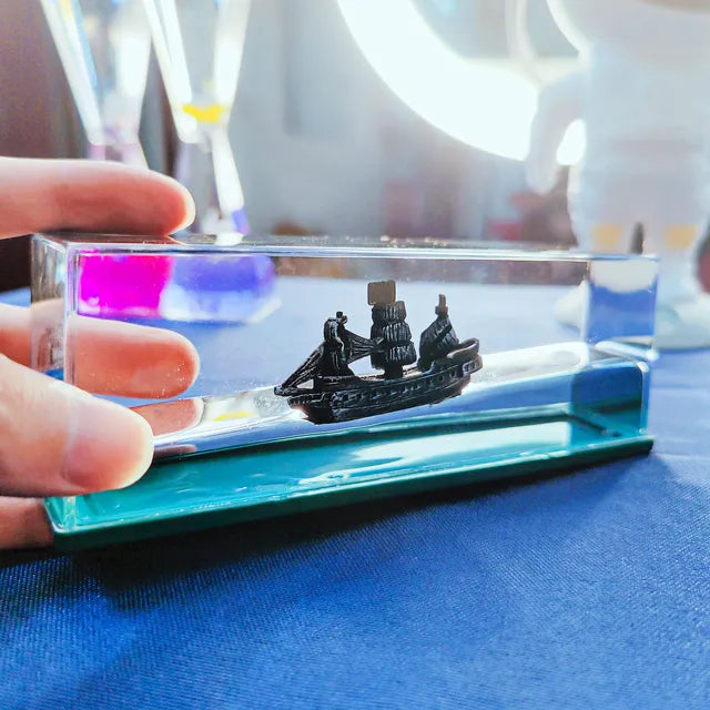 Kreative Kreuzfahrtschiff-Flüssigkeits-Driftflasche