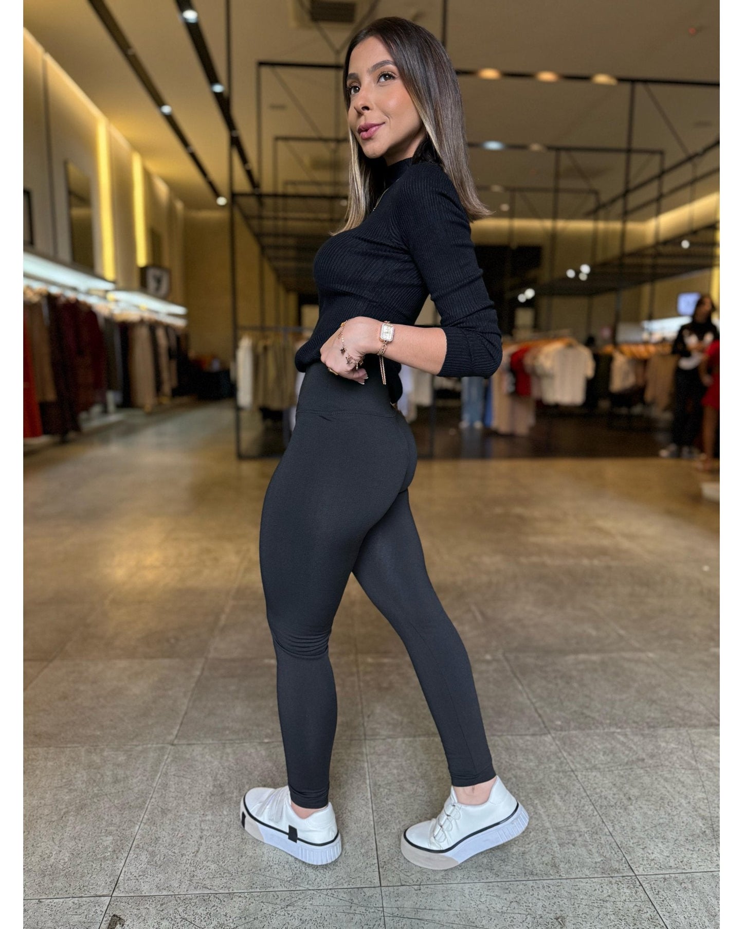 Leggins Flanelada